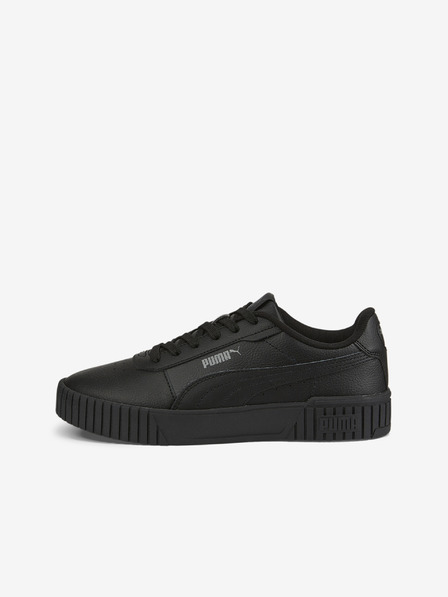 Puma Černé dámské kožené tenisky Puma Carina 2.0