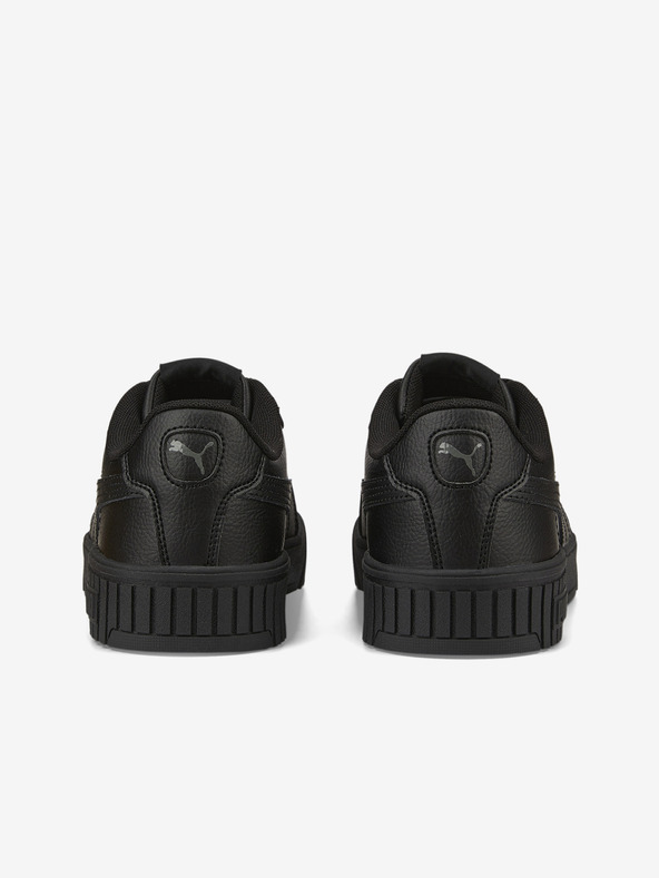 Puma Černé dámské kožené tenisky Puma Carina 2.0