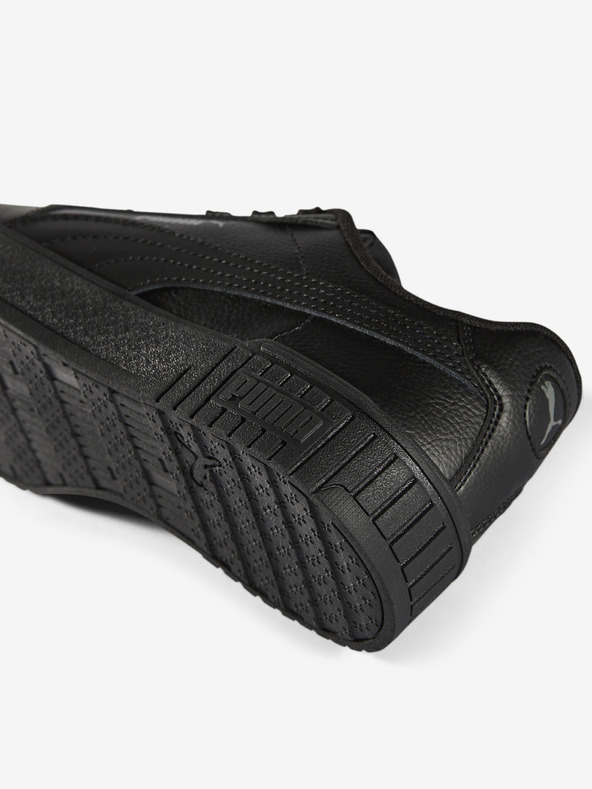 Puma Černé dámské kožené tenisky Puma Carina 2.0
