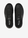 Puma Černé dámské kožené tenisky Puma Carina 2.0