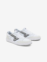 Vans Bílé pánské tenisky se semišovými detaily VANS UA Lowland
