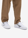 Vans Bílé pánské tenisky se semišovými detaily VANS UA Lowland