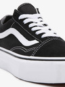 Vans Černé semišové tenisky na platformě VANS Old Skool