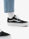 Vans Černé semišové tenisky na platformě VANS Old Skool