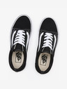 Vans Černé semišové tenisky na platformě VANS Old Skool