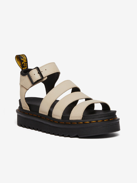 Dr. Martens Béžové dámské sandály na platformě Dr. Martens Blaire