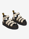 Dr. Martens Béžové dámské sandály na platformě Dr. Martens Blaire
