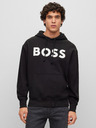 BOSS Černá pánská mikina s kapucí Hugo Boss
