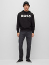 BOSS Černá pánská mikina s kapucí Hugo Boss