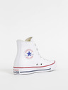 Converse Bílé kotníkové kožené tenisky Converse Chuck Taylor All Star Leather