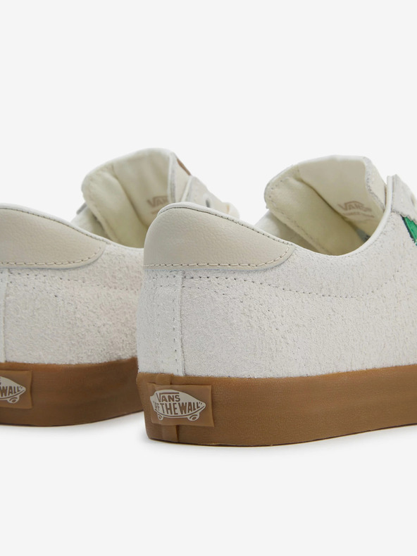 Vans Bílé dámské semišové tenisky VANS Sport Low
