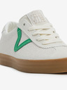 Vans Bílé dámské semišové tenisky VANS Sport Low