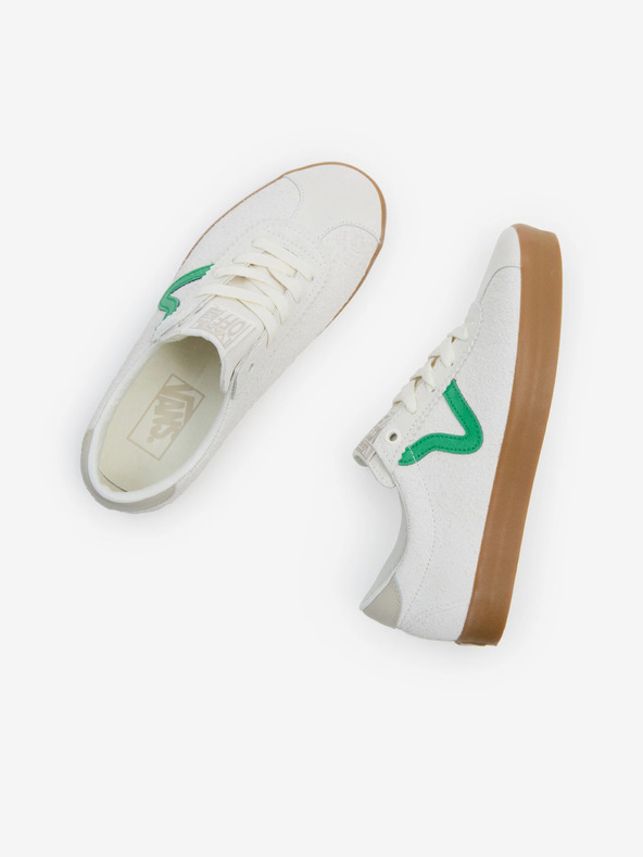 Vans Bílé dámské semišové tenisky VANS Sport Low