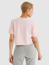 Ellesse Světle růžový dámský crop top Ellesse Alberta