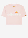 Ellesse Světle růžový dámský crop top Ellesse Alberta