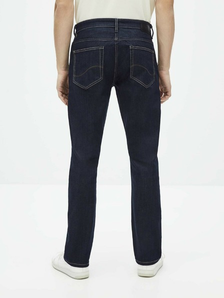 Celio Tmavě modré straight fit džíny Celio Rolisse