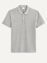 Celio Šedé pánské polo tričko Celio