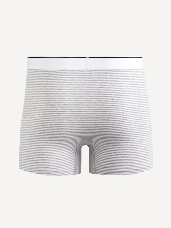 Celio Světle šedé pánské boxerky Celio Mitch