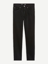 Celio Černé pánské straight fit džíny Celio