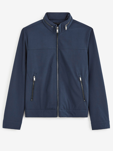Celio Tmavě modrá pánská nepromokavá bunda Celio Cuprado