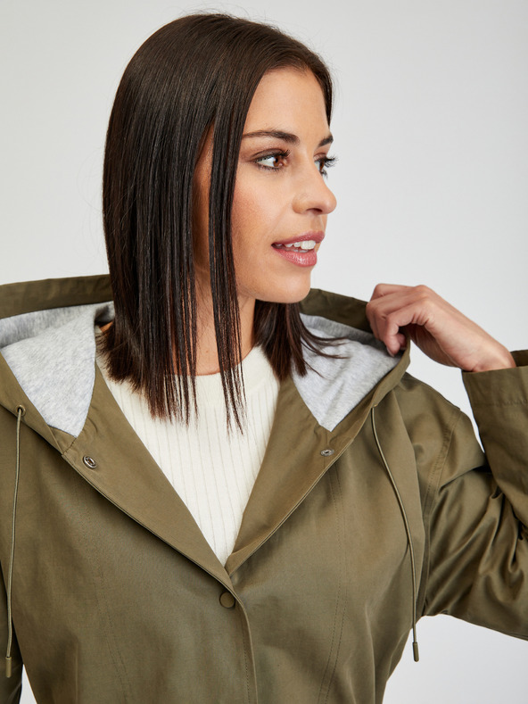 Orsay Khaki dámská parka ORSAY