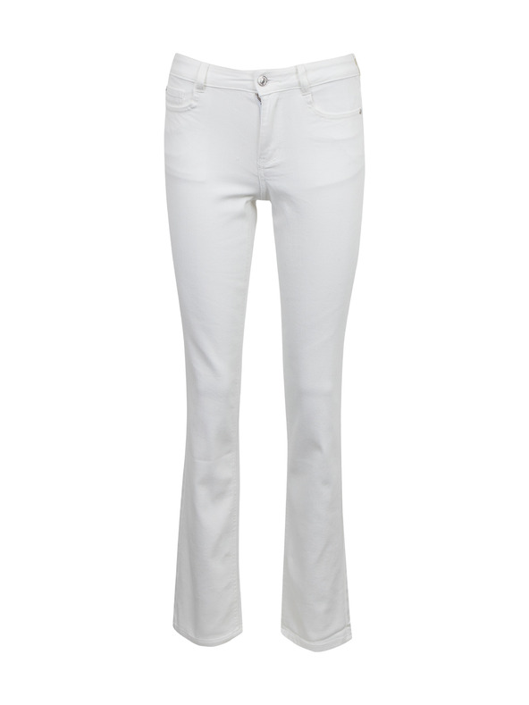 Orsay Bílé dámské straight fit džíny ORSAY