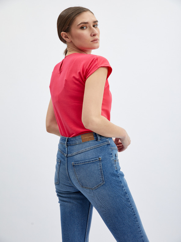 Orsay Modré dámské skinny fit džíny ORSAY