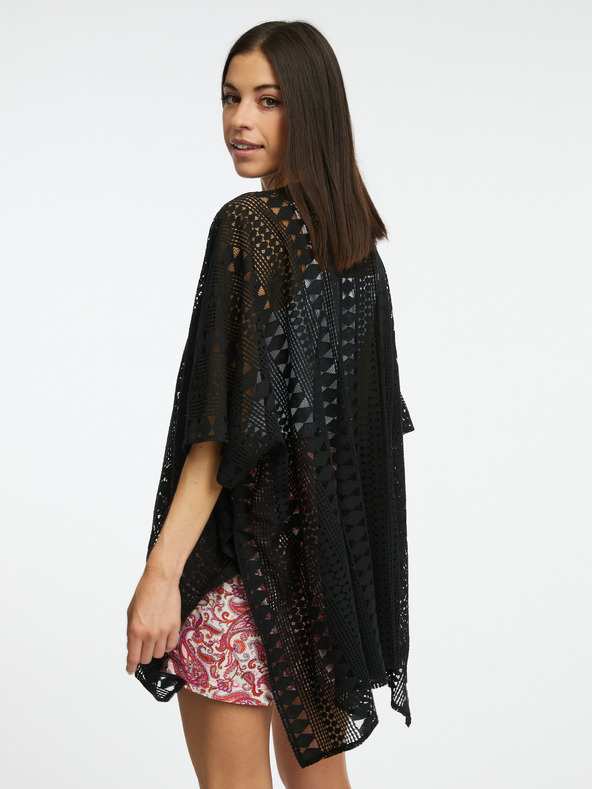 Orsay Černý dámský vzorovaný kardigan ORSAY