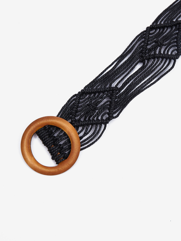 Orsay Černý dámský pásek ORSAY