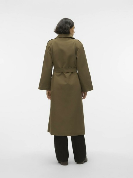 Vero Moda Khaki dámský trenčkot Vero Moda Taylor