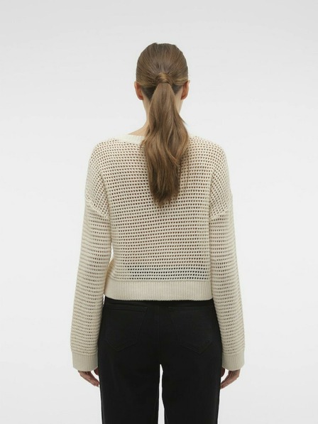Vero Moda Béžový dámský svetr Vero Moda Madera