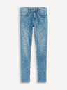 Celio Světle modré pánské slim fit džíny Celio Gotapered