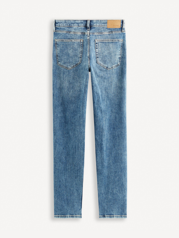 Celio Modré pánské slim fit džíny Celio Gostroy