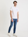 Celio Bílé pánské tričko Celio Gexend