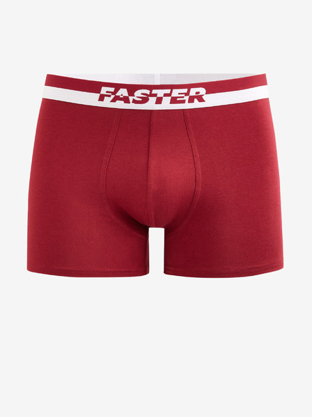 Celio Červené pánské boxerky Celio Gibofaster