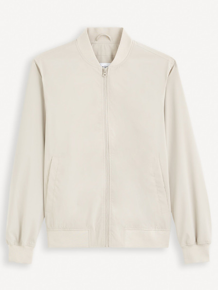 Celio Krémový pánský bomber Celio Gubluz