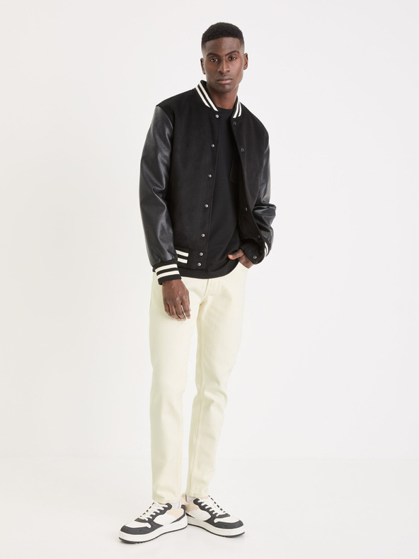 Celio Černý pánský bomber Celio Guvarsisu