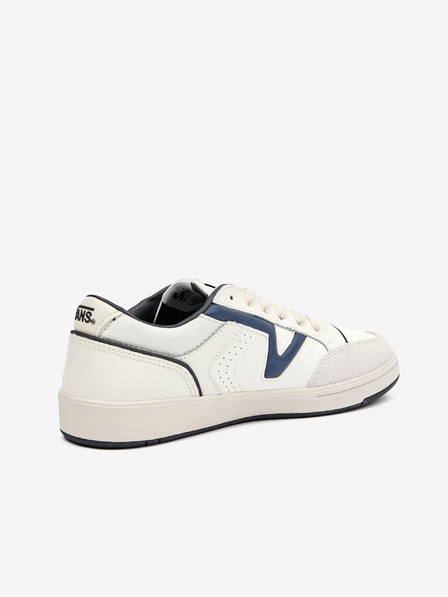Vans Krémové pánské kožené tenisky VANS Lowland CC