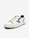 Vans Krémové pánské kožené tenisky VANS Lowland CC