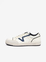 Vans Krémové pánské kožené tenisky VANS Lowland CC