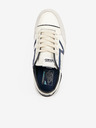 Vans Krémové pánské kožené tenisky VANS Lowland CC