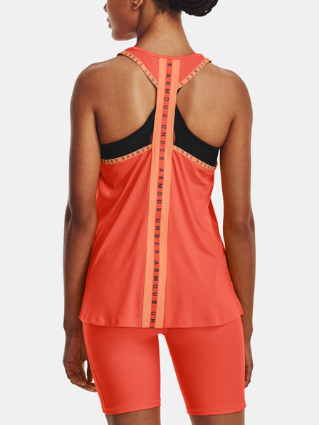 Under Armour Oranžové sportovní tílko Under Armour UA Knockout Tank