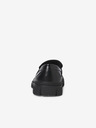 Jack & Jones Černé pánské mokasíny Jack & Jones Baker