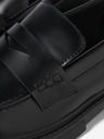 Jack & Jones Černé pánské mokasíny Jack & Jones Baker