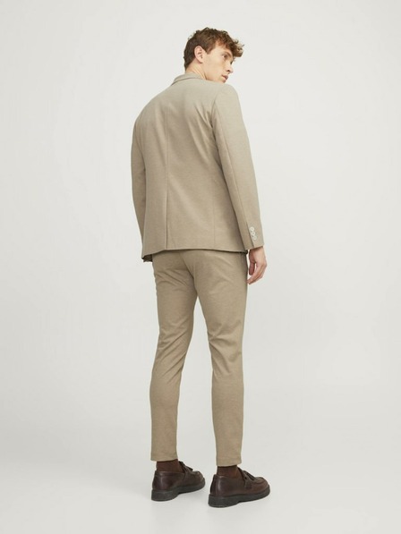 Jack & Jones Béžové pánské sako Jack & Jones