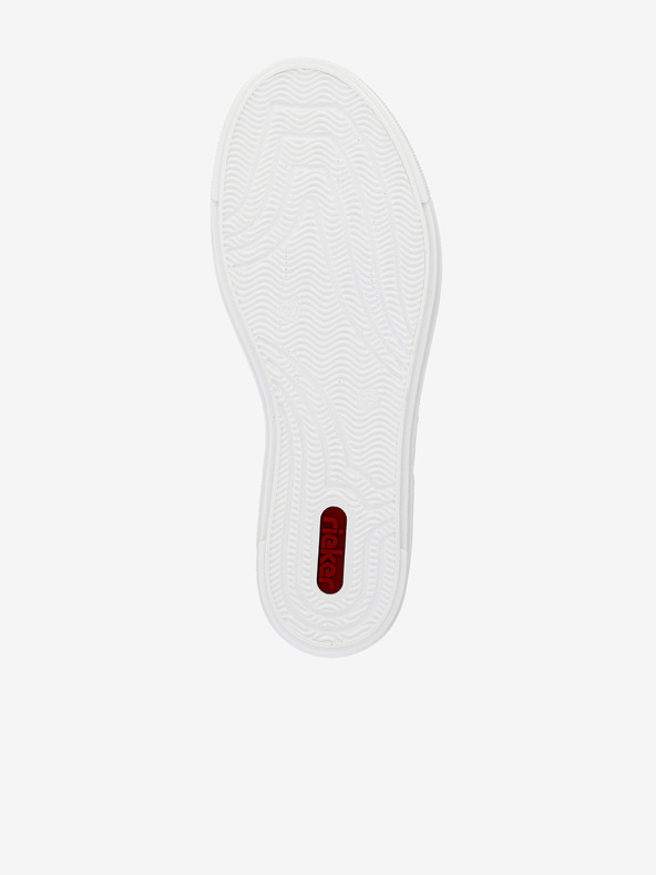 Rieker Bílé dámské slip on boty Rieker