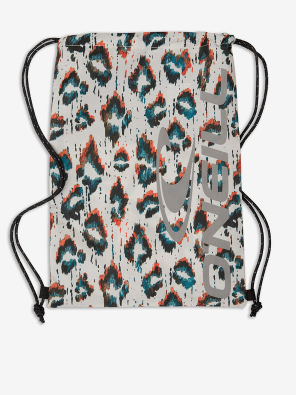 O'Neill Petrolejovo-béžový unisex vzorovaný vak O'Neill GYM SACK