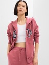 GAP Mikina na zip s logem GAP