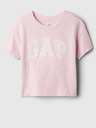 GAP Baby tričko s logem Gap