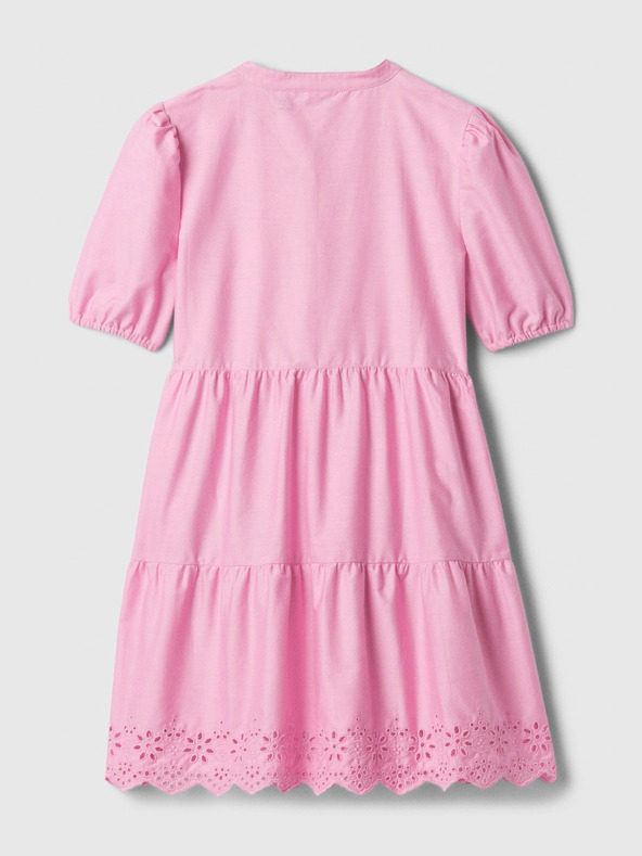 GAP Dětské volánové šaty GAP